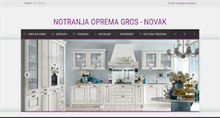 Desktop Screenshot of gros-novak.si